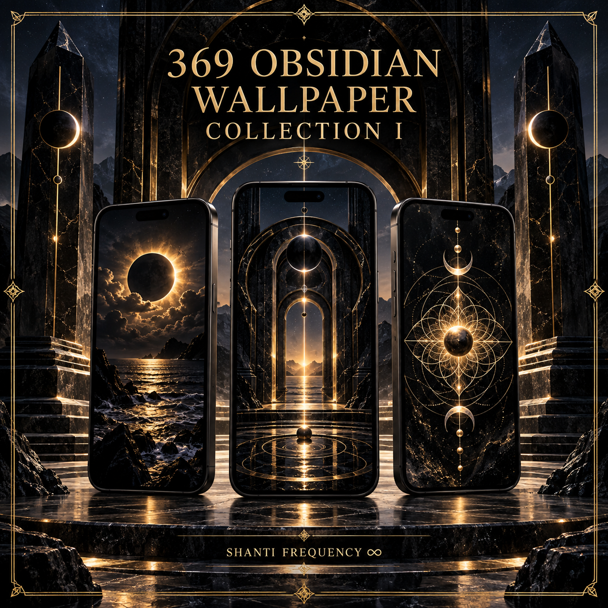 369 Obsidian Wallpaper Collection I